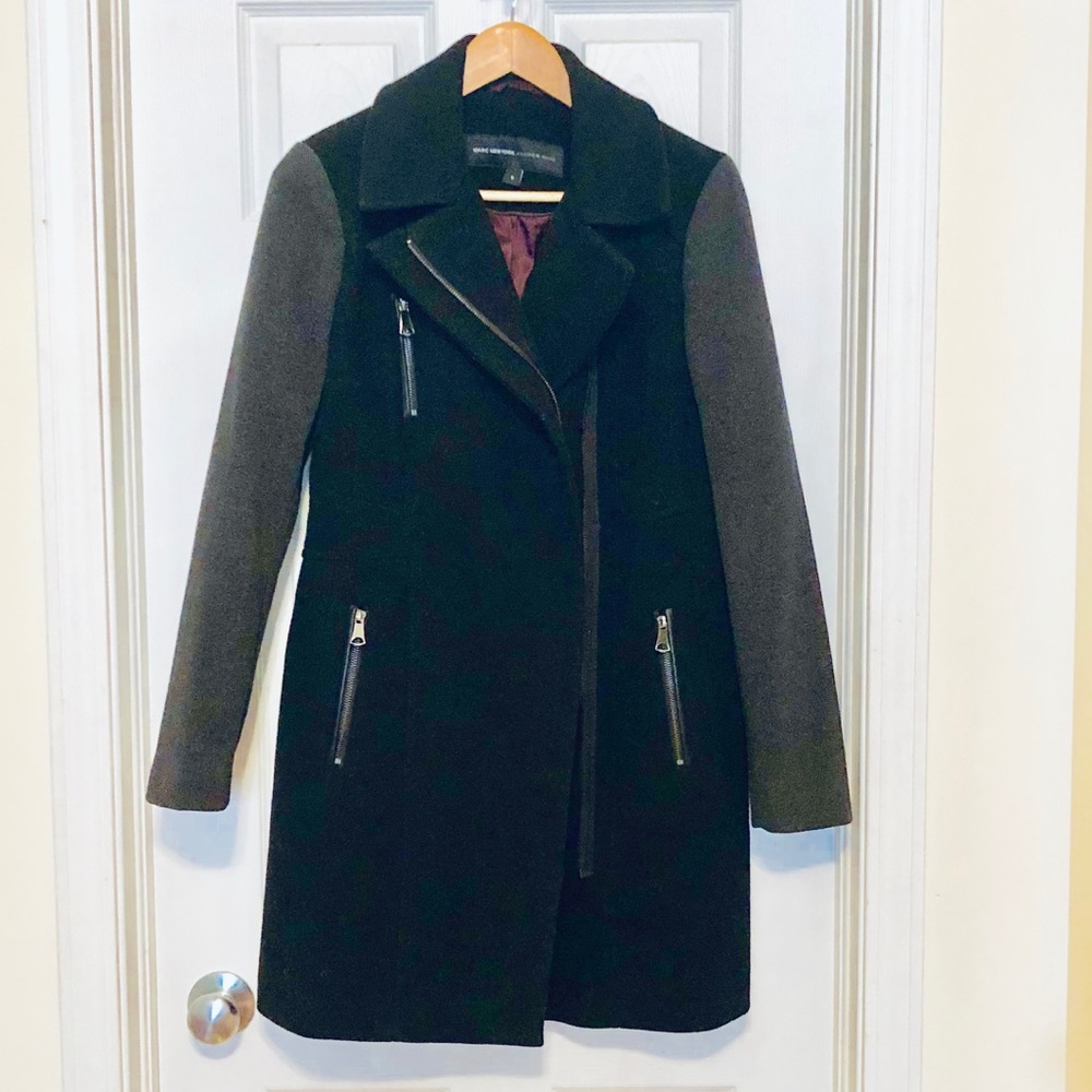 Marc New York Wool Blend Peacoat